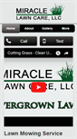 Mobile Screenshot of miraclelawncare.com